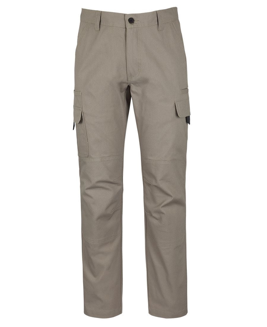 JB's Multi Pocket Stretch Canvas Pant - Taupe - Front
