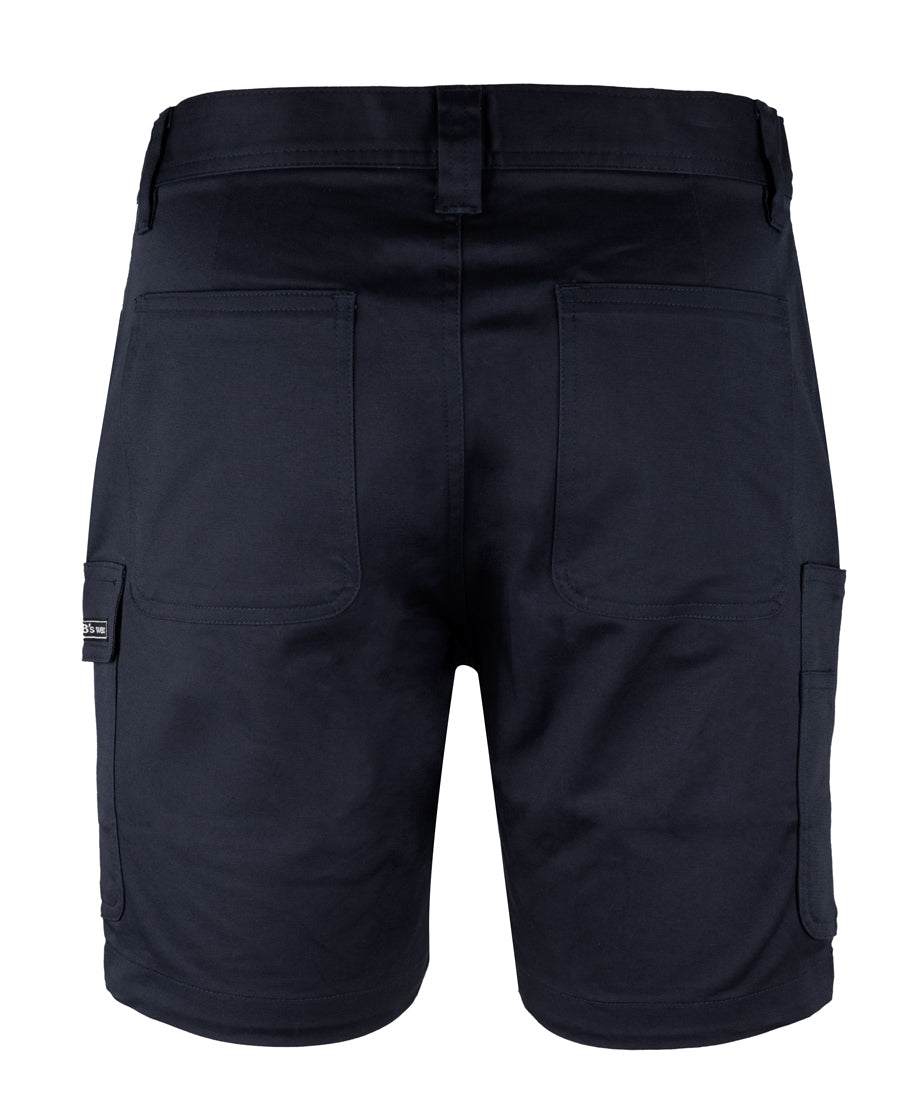 JB's Multi Pocket Stretch Twill Short - Black - Back
