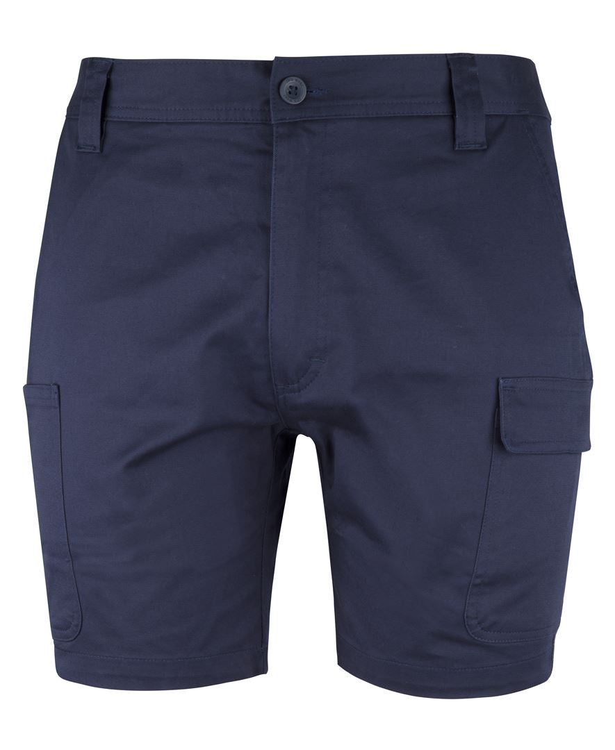 JB's Multi Pocket Stretch Twill Short - Navy - Front