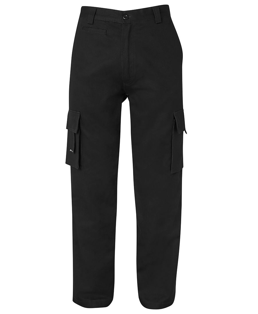 JB's Mercerised Multi Pocket Pant - Black - Front