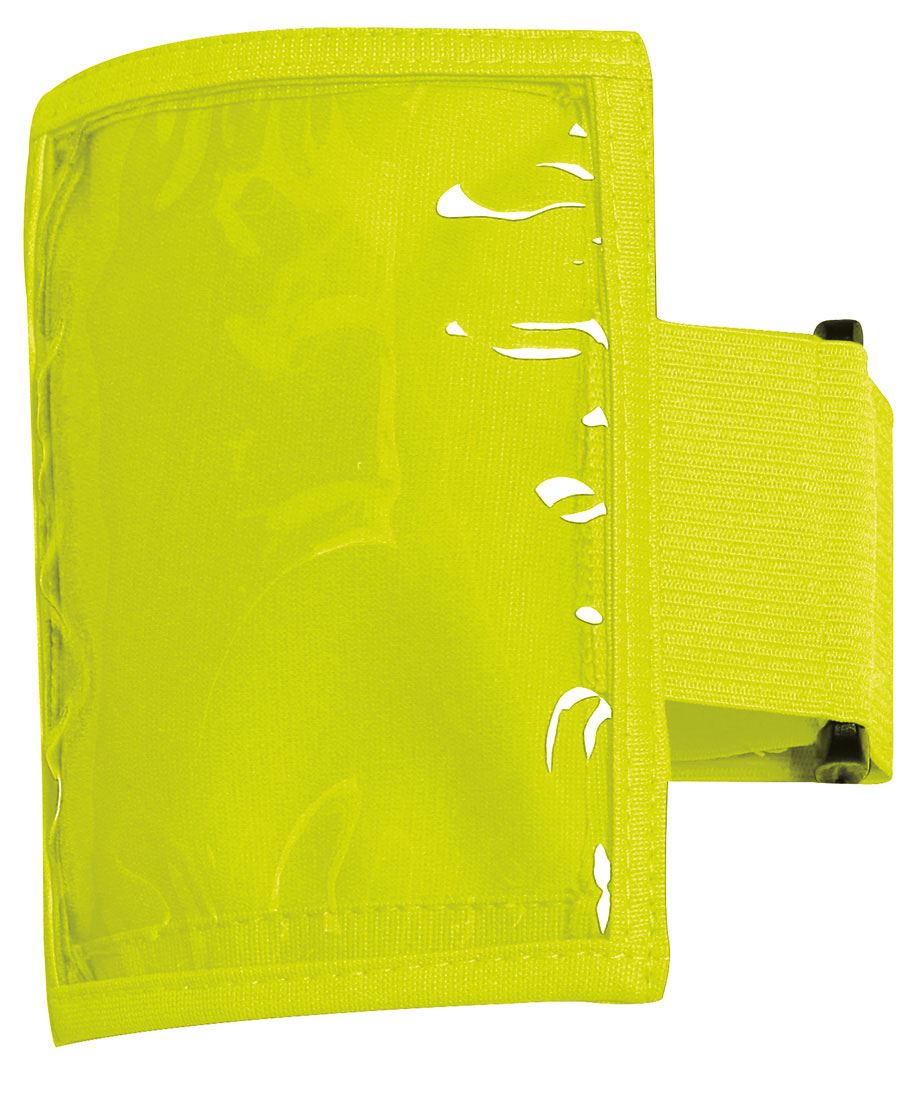 JB's Plastic Pocket Sleeve Band (10 Pack) - Lime - Front