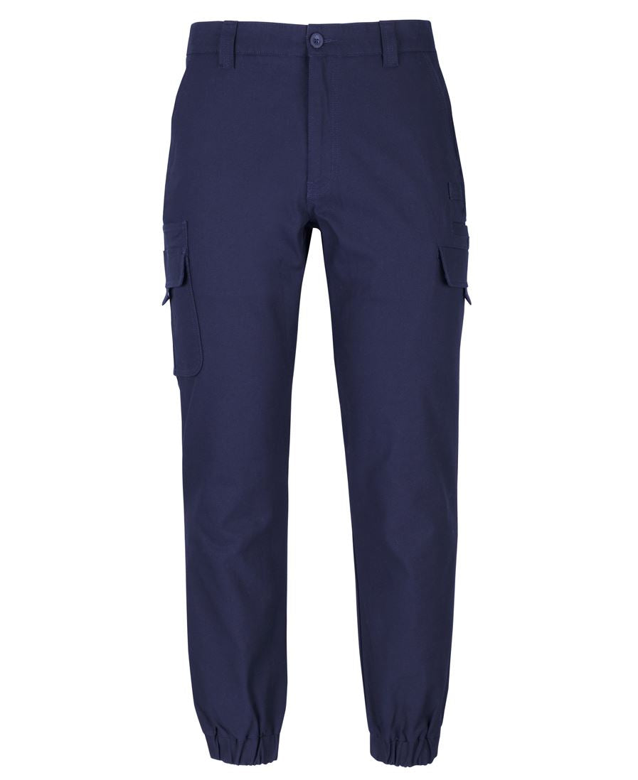 JB's Multi Pocket Stretch Canvas Jogger - Navy - Front