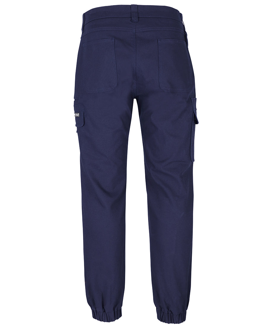 JB's Multi Pocket Stretch Canvas Jogger - Navy - Back