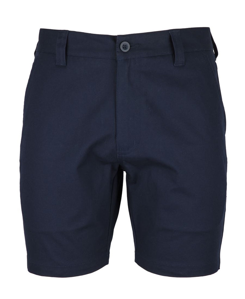 JB's Stretch Canvas Short - Navy - Front