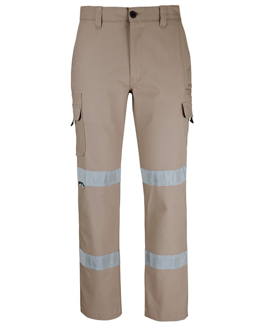 JB's Multi Pocket Stretch Canvas Pant with D+N Tape - Taupe - Front