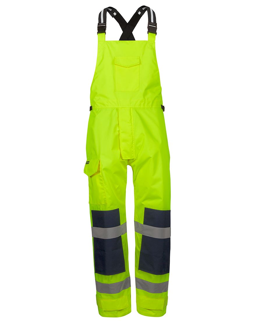 JB's Waterproof Bib & Brace - Lime - Front