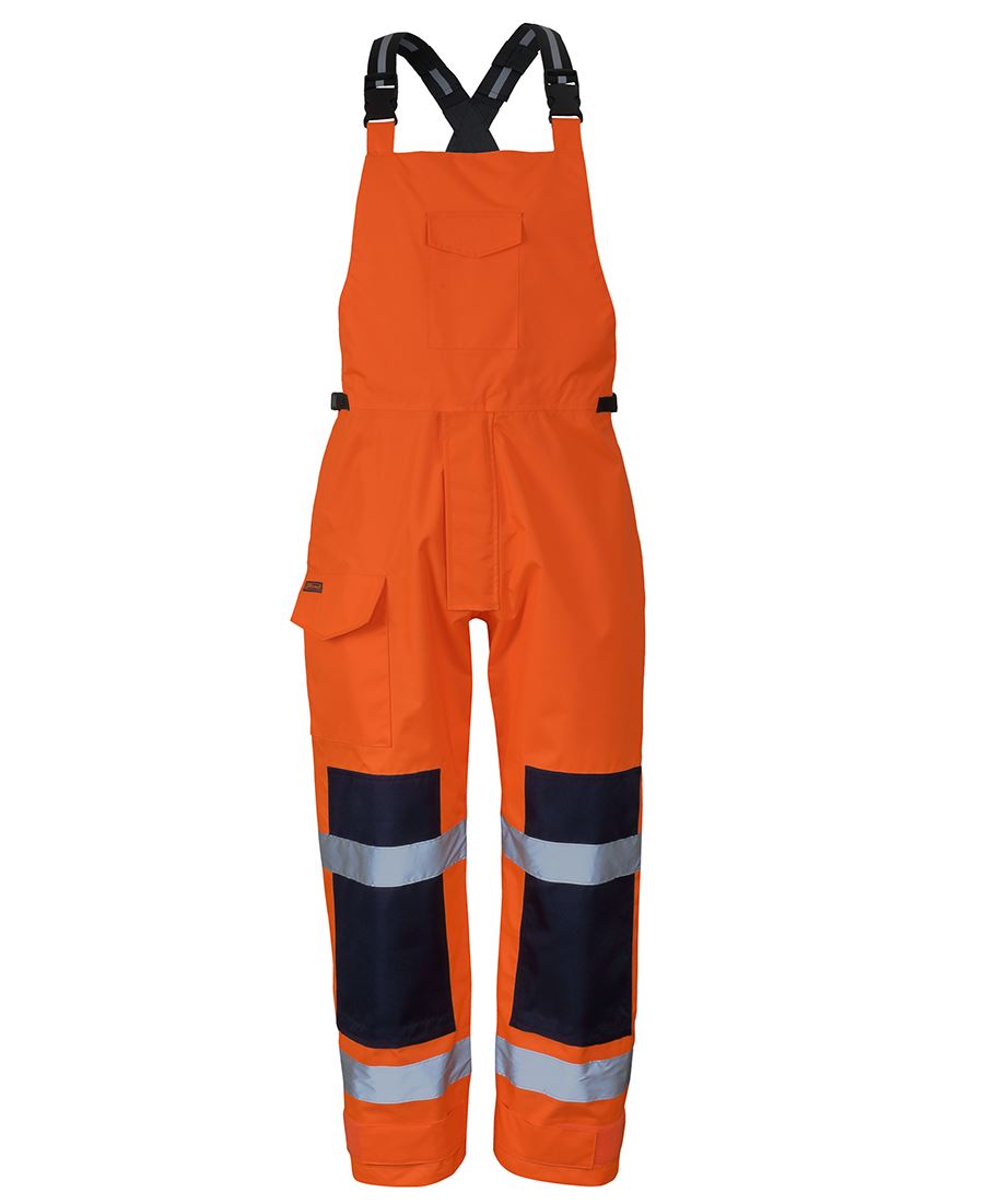 JB's Waterproof Bib & Brace - Orange - Front