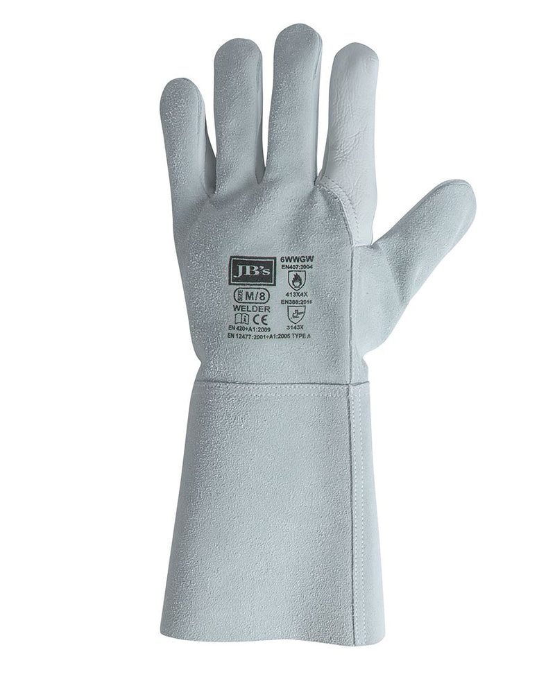 JB's Welder Glove (6 pack) - Natural - Front