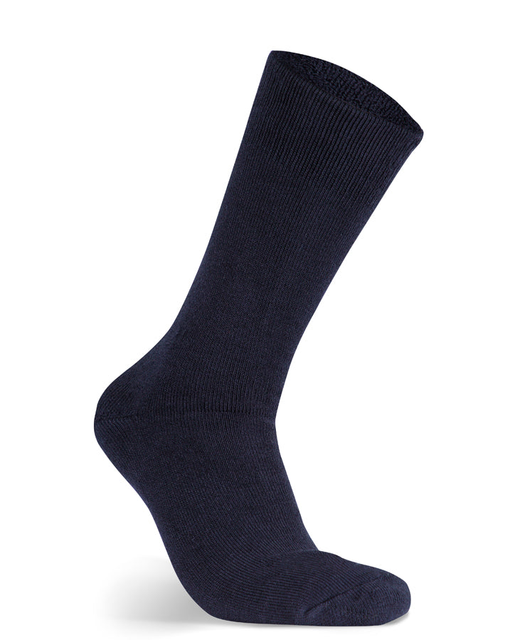 JB's Bamboo Work Sock - Navy - Back