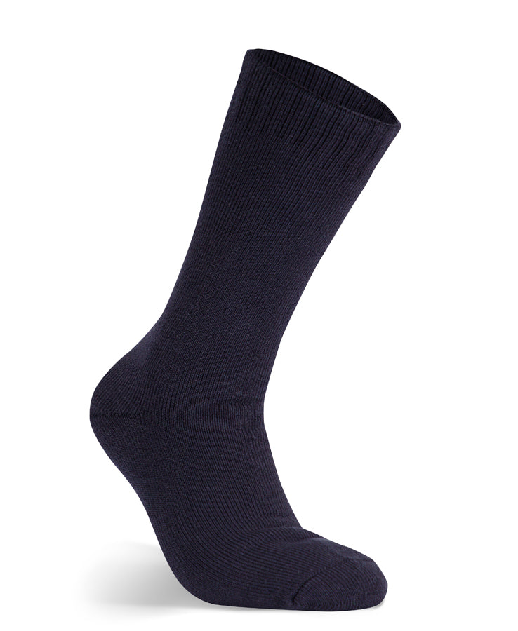 JB's Ultra Thick Bamboo Work Sock - Navy - Back