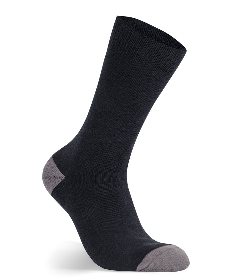 JB's Work Sock (3 Pack) - Black/Grey - Back