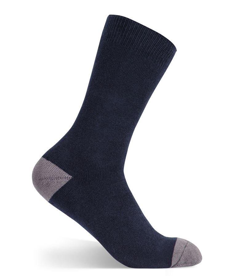 JB's Work Sock (3 Pack) - Navy/Grey - Front