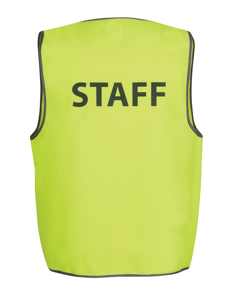 JB's Hi Vis Safety Vest Print Staff