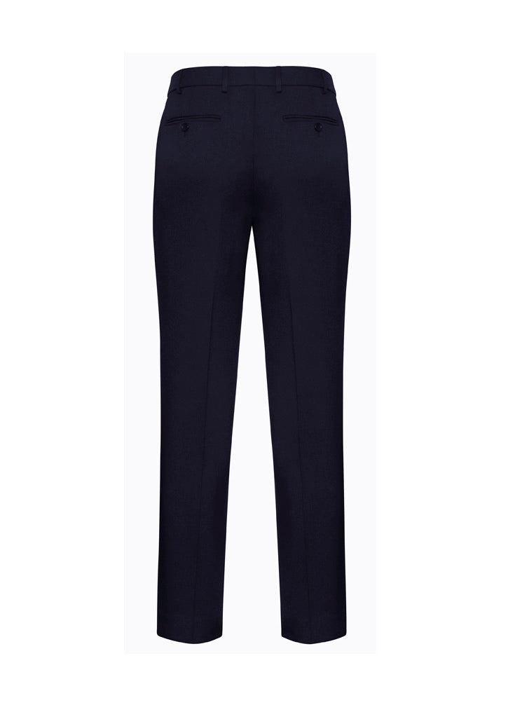 Cool Stretch Mens Slimline Pant - Navy - Back