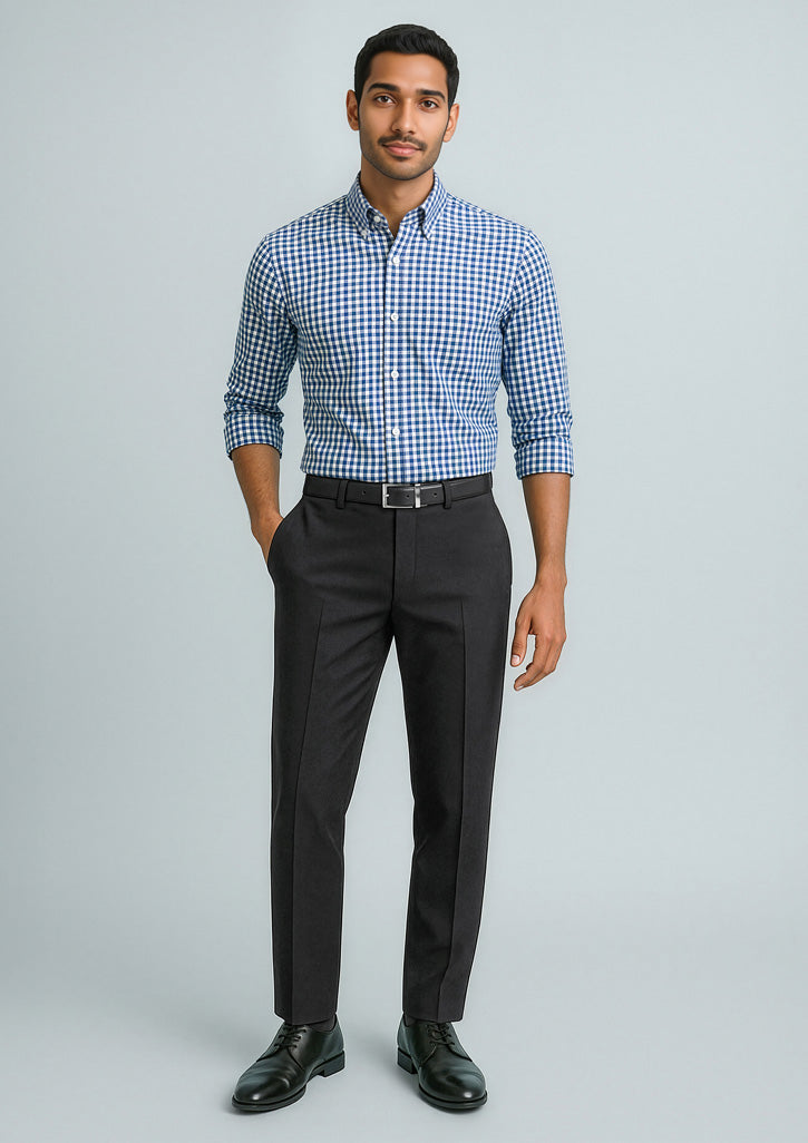 Cool Stretch Mens Slimline Pant - Black - Model