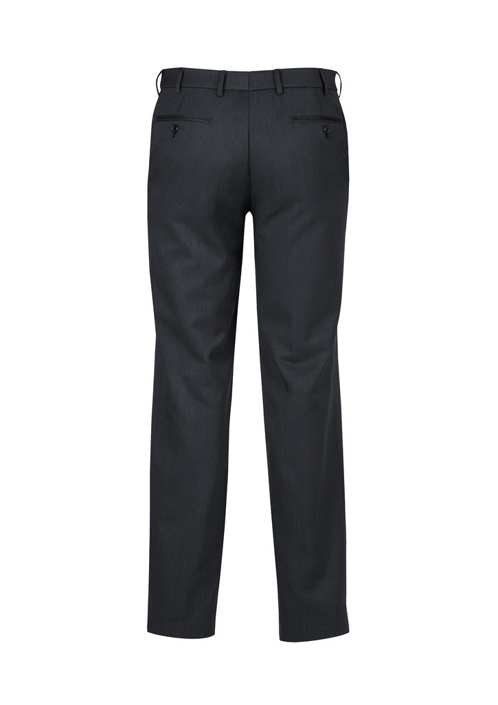 Cool Stretch Mens Adjustable Waist Pant (Regular) - Charcoal - Back