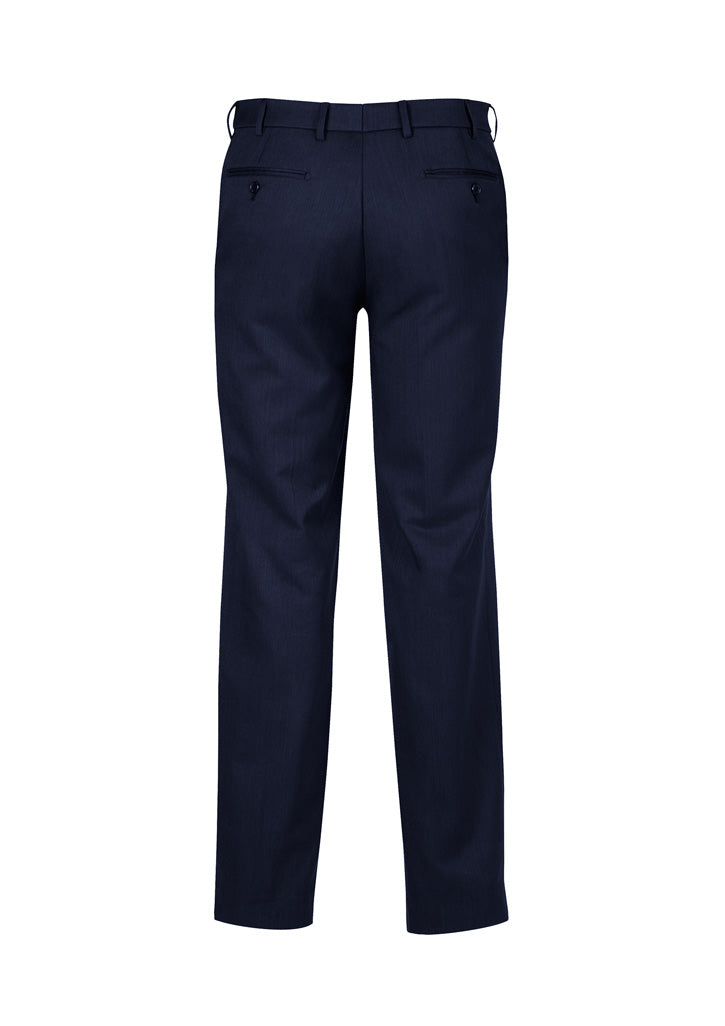 Cool Stretch Mens Adjustable Waist Pant (Regular) - Navy - Back