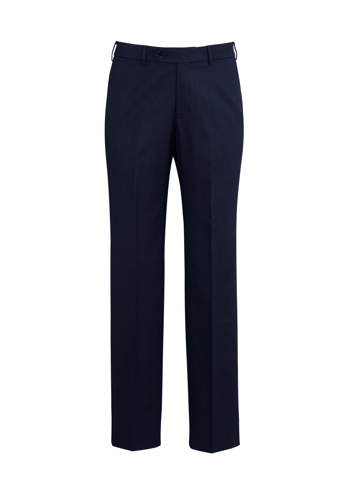 Cool Stretch Mens Adjustable Waist Pant (Stout) - Navy - Front