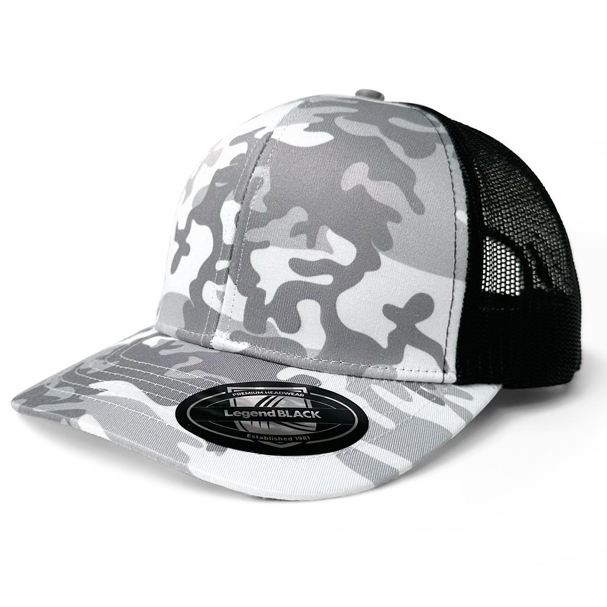 Snow Camo Trucker - view