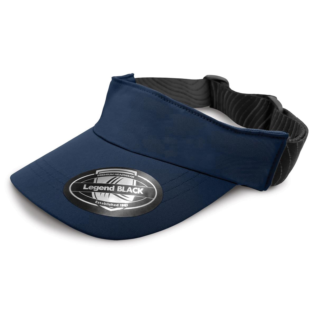 Altitude Sports Visor - Navy / Navy - Front