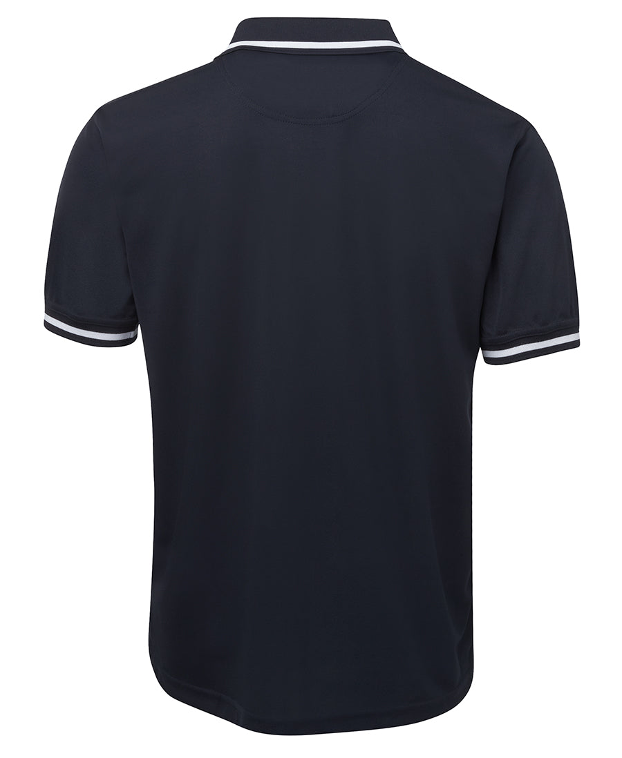 Podium Bold Polo - Navy/White - Back