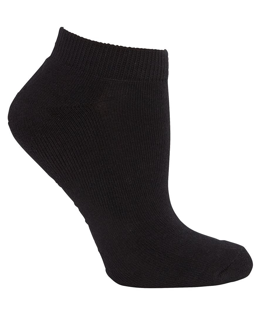 Podium Sport Ankle Sock (5 Pack) - Black - Front