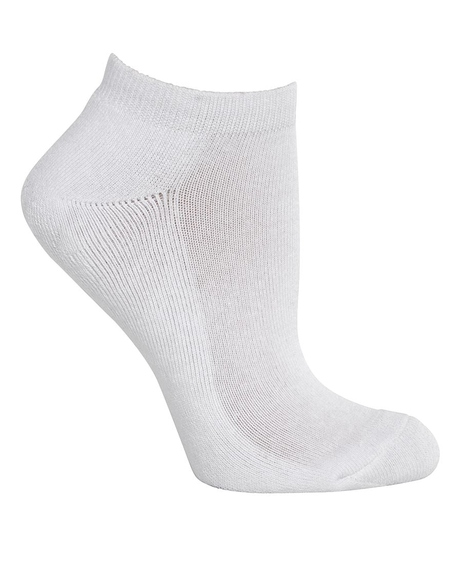 Podium Sport Ankle Sock (5 Pack) - White - Front