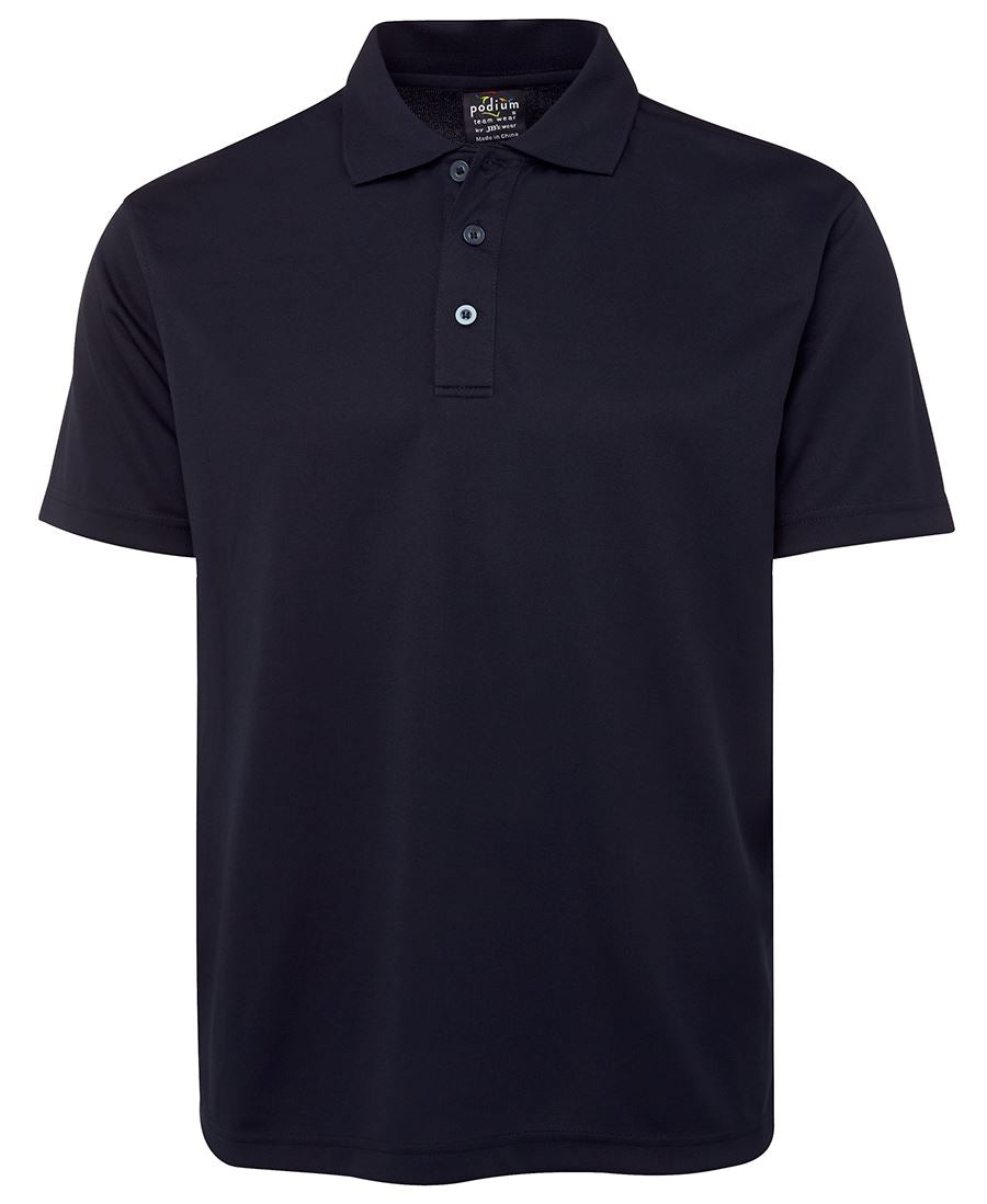 Podium S/S Poly Polo - Navy - Front