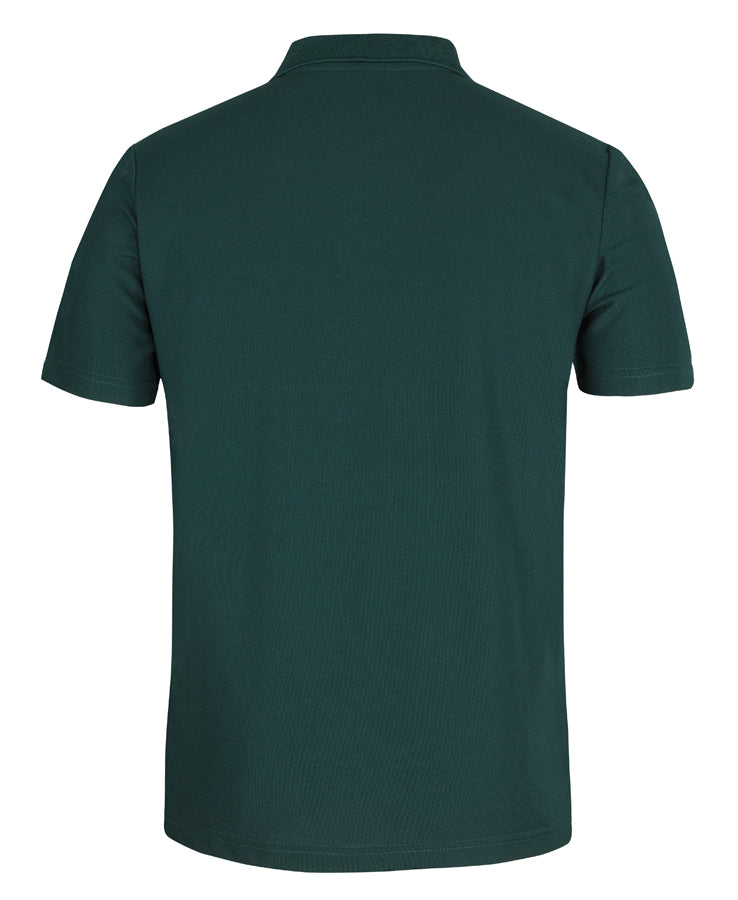 Podium S/S Recycled Polyester Pocket Polo - Forest - Back