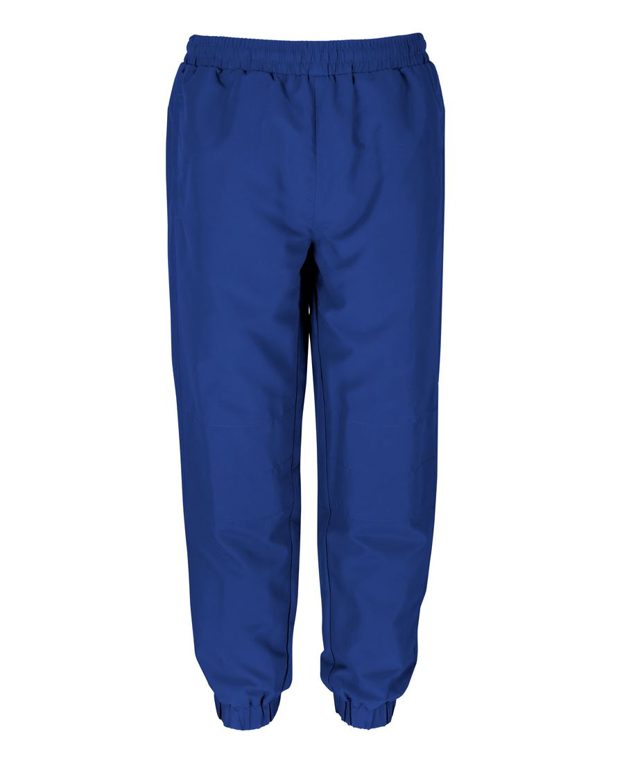 Podium Kids Cuffed Warm Up Pants - Royal - Front