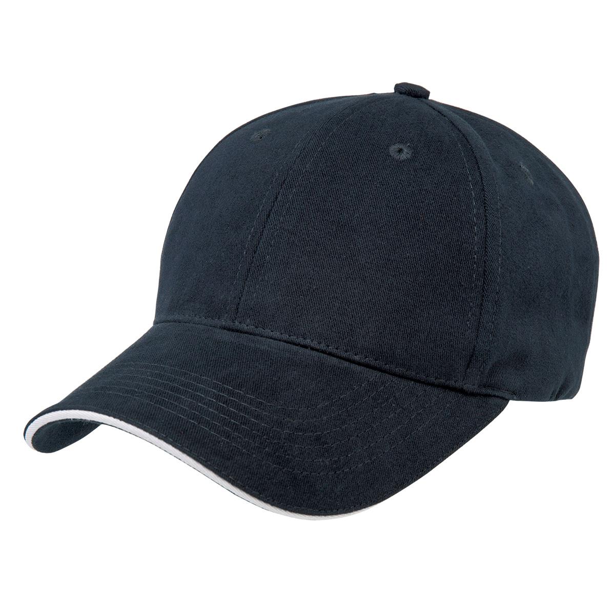 Premium Soft Sandwich Peak - Navy / Chalk White - Front