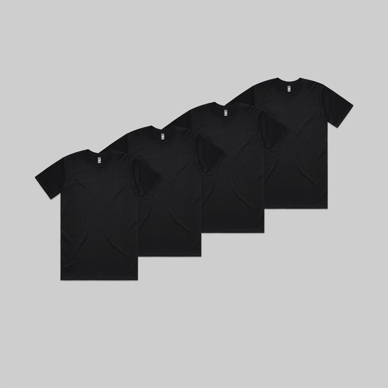 Black Classic Tee Bundle