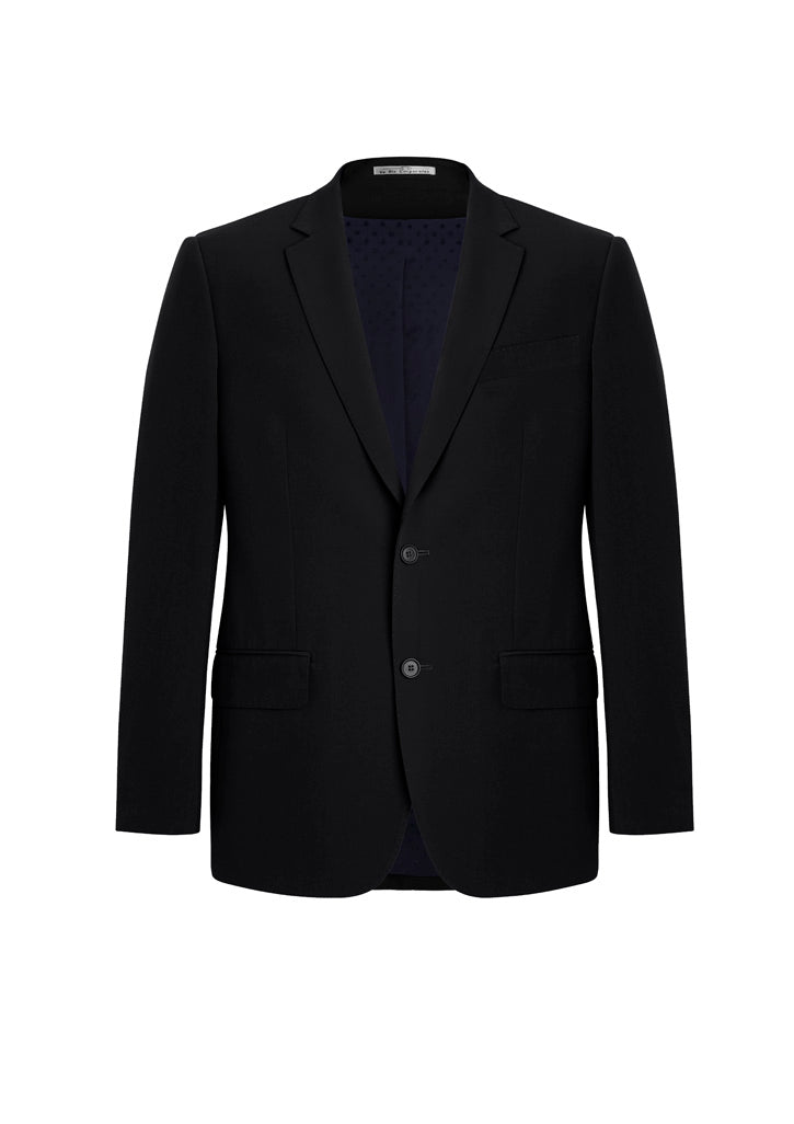 Siena Mens 2 Button Jacket - Black - Front