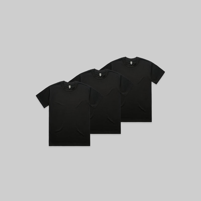 Black Heavy Tee Bundle