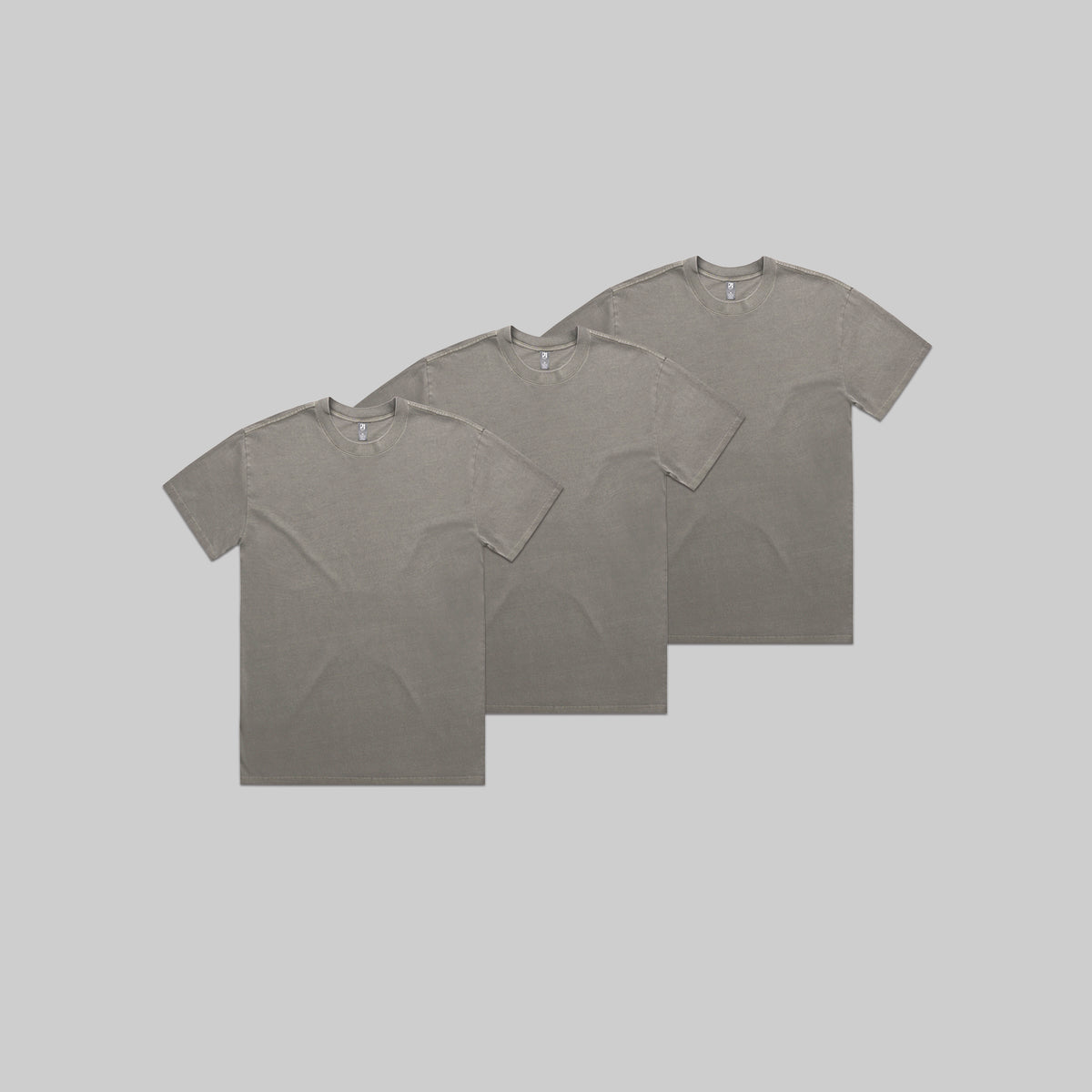 Faded Grey Heavy Faded Tee Bundle