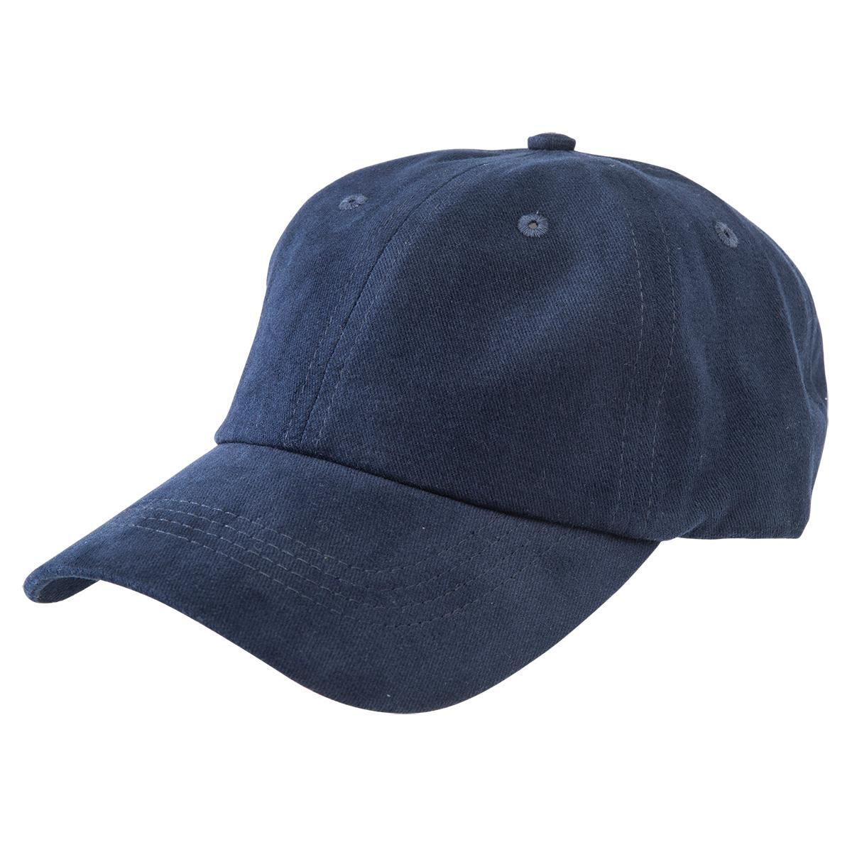 Brushed Cotton Chino - Navy / Navy - Front