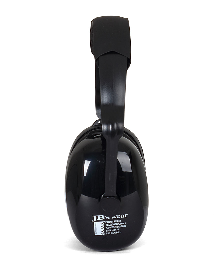 JB's Class 5 Ear Muff - Black - Back