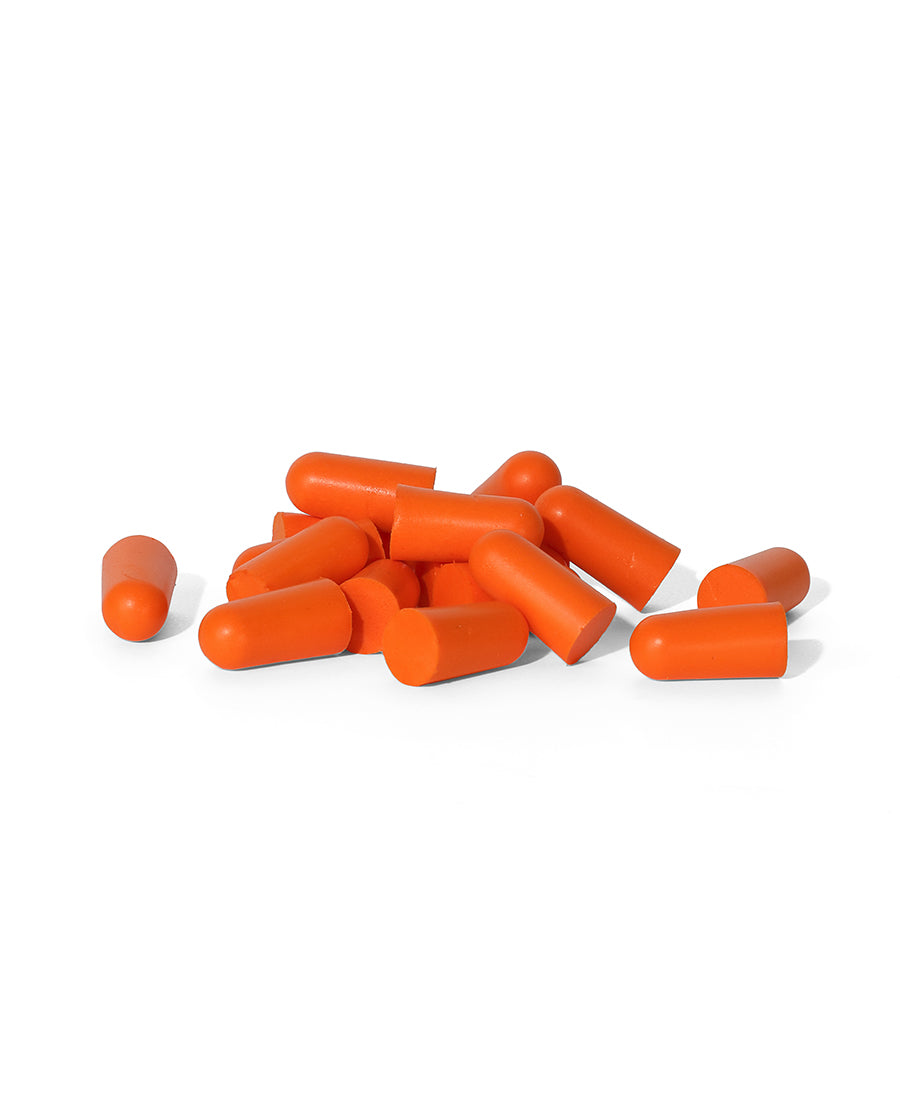 JB's Bullet Shaped Earplug (200 pieces) - Orange - Back