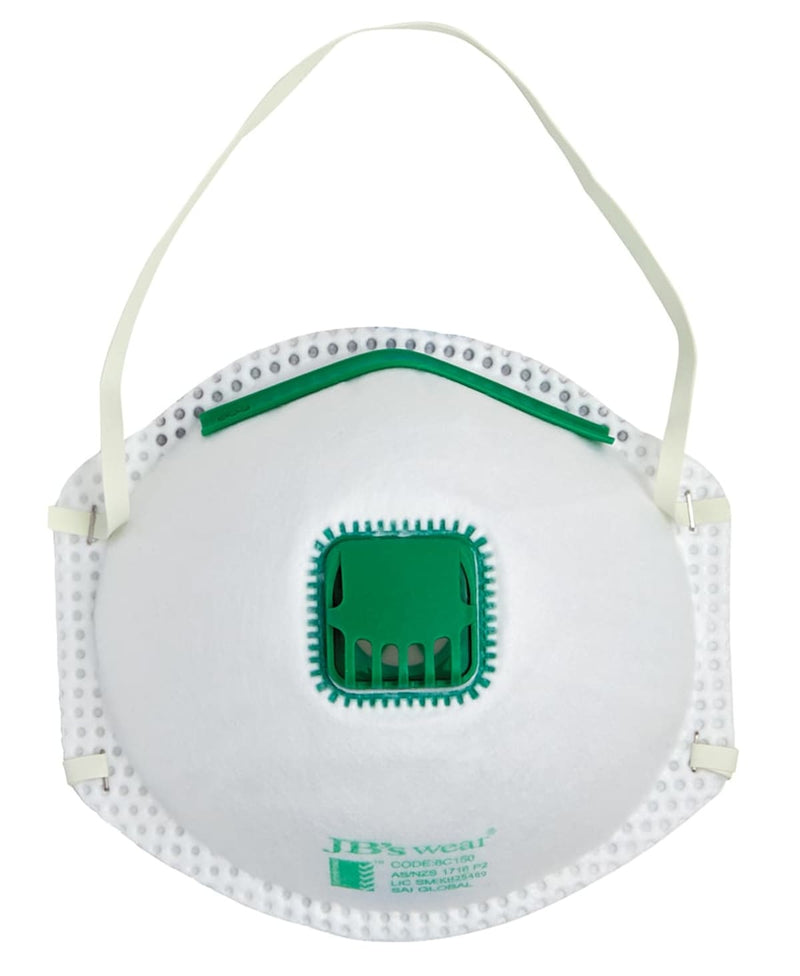 JB's Blister (3pc) P2 Respirator With Valve