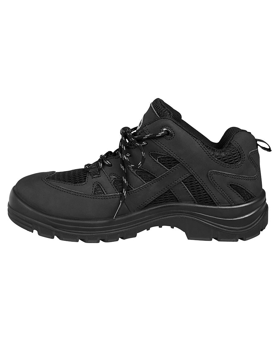 JB's Safety Sport Shoe - Black/Black - Back