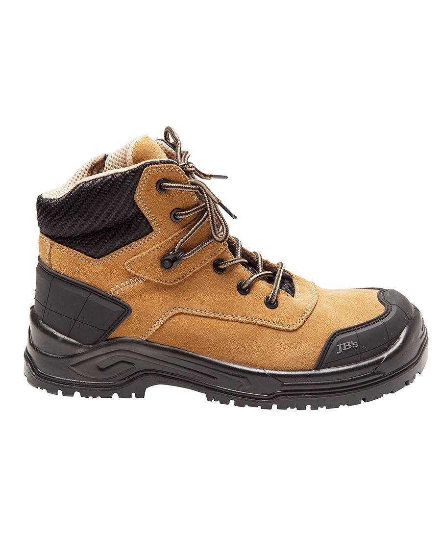 JB's Cyborg Zip Safety Boot - Wheat - Back