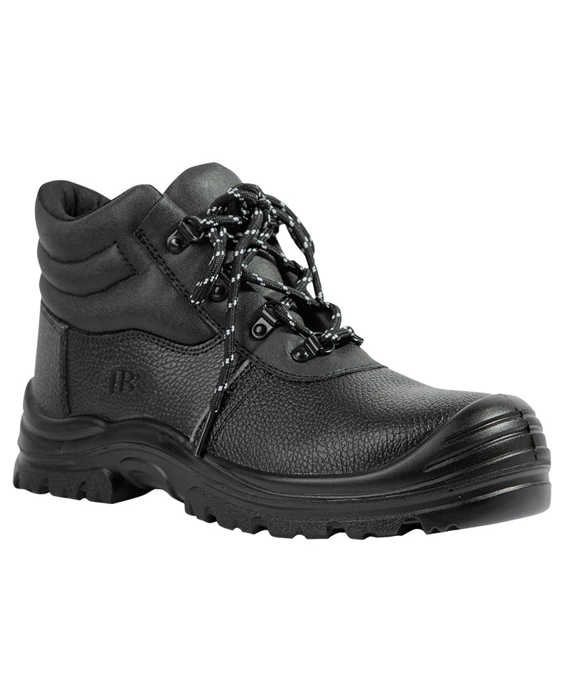 JB's Rock Face Lace Up Boot - Black - Front