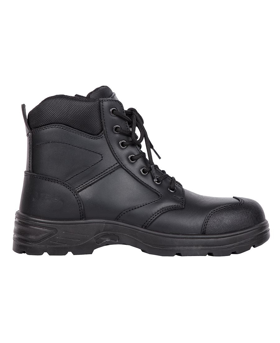 JB's Composite Toe 5” Zip Boot - Black - Back