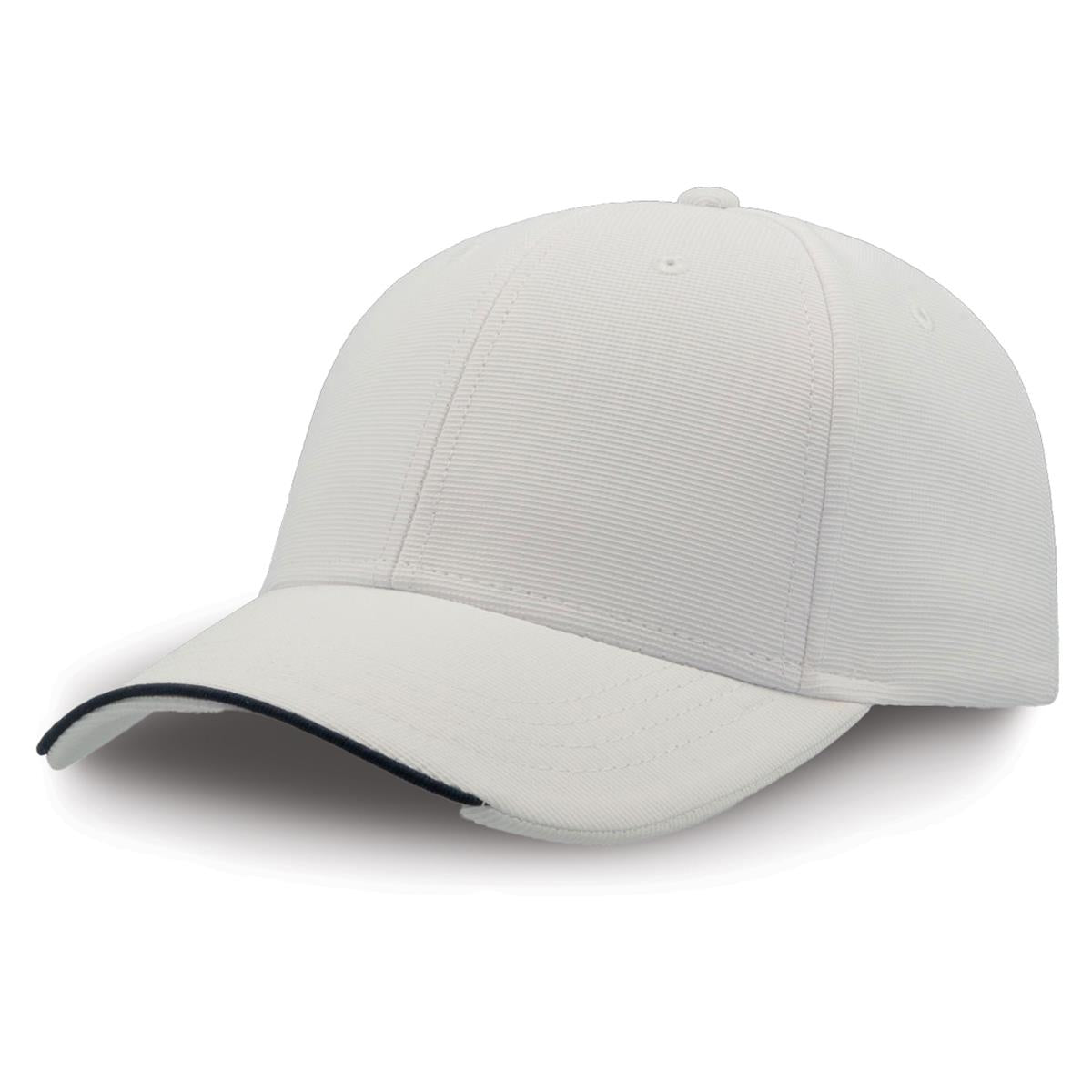 Estoril-S Cap - Recycled Polyester - White - Front