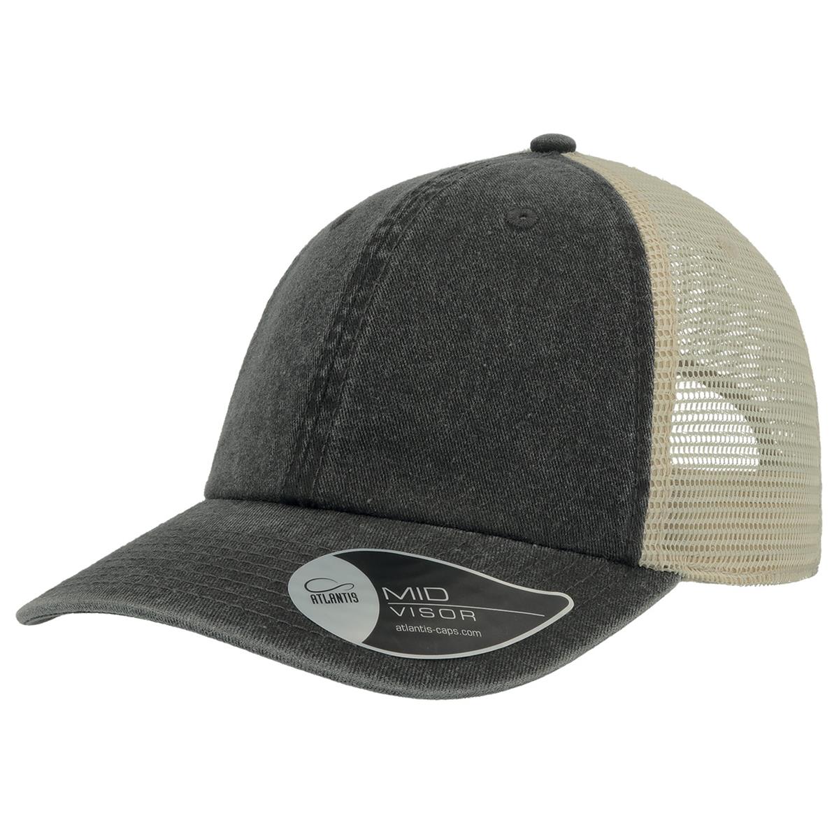 Case Trucker - Black / Stone - Front