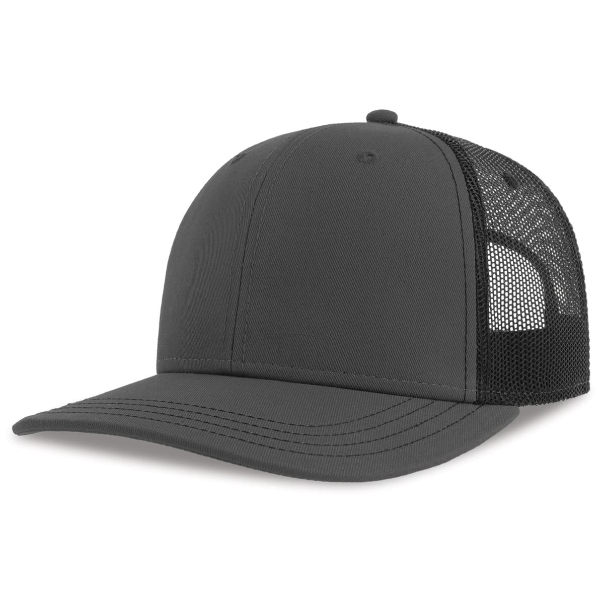 Sonic-S Organic/Recycled Trucker - Dark Grey / Black - Front