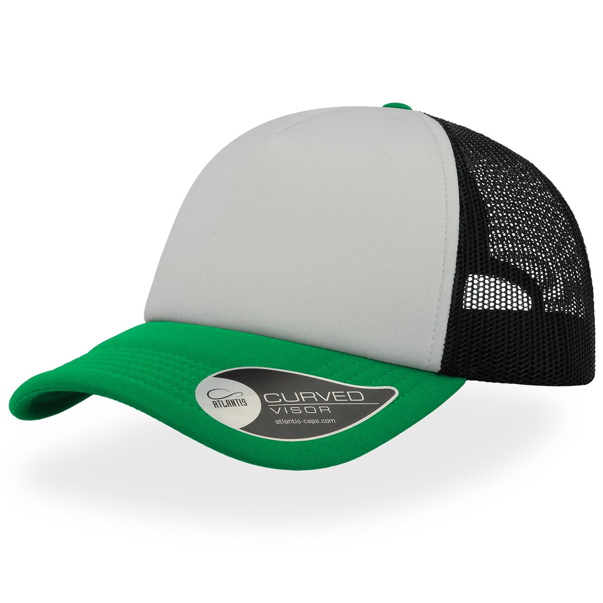 Rapper - White / Green - Front