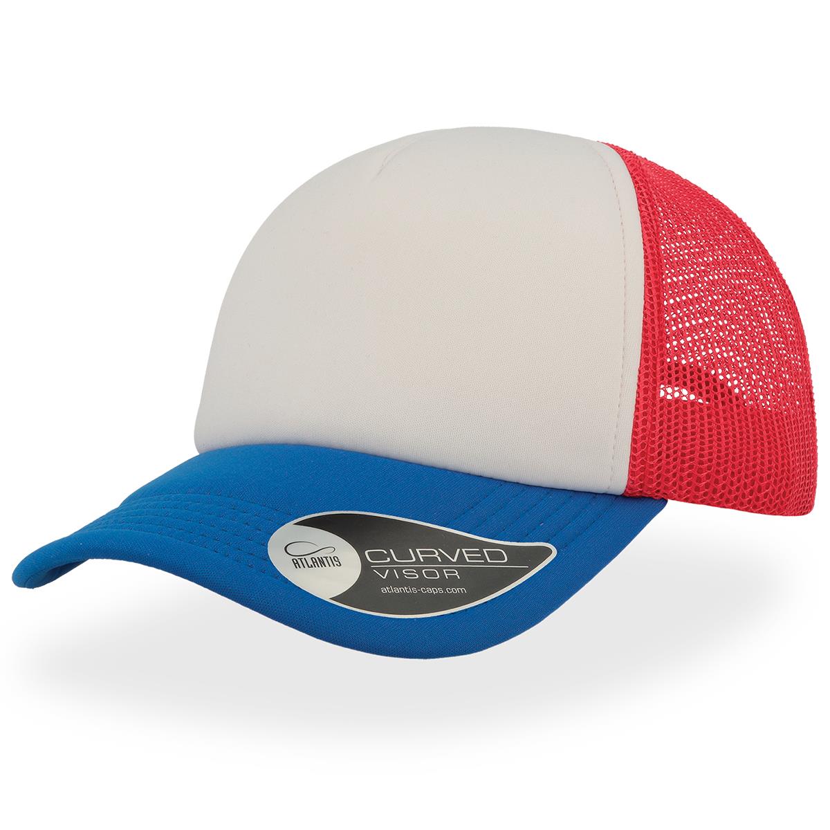 Rapper - White / Red / Royal - Front