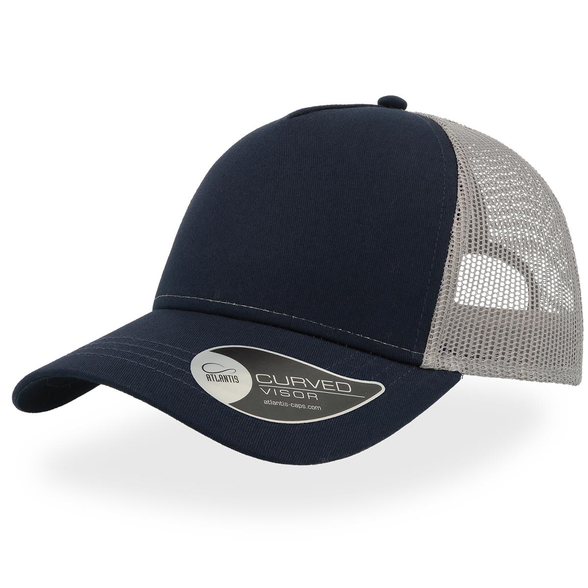Rapper Cotton - Navy / Grey - Front