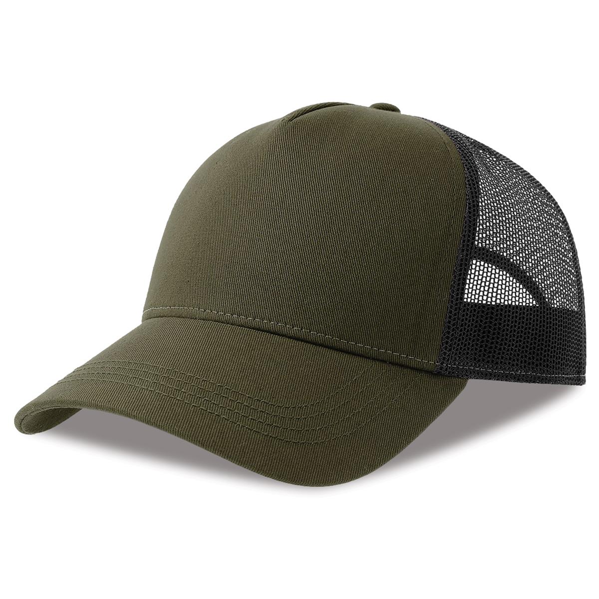 Rapper Cotton-S Organic/Recycled - Olive / Black - Front